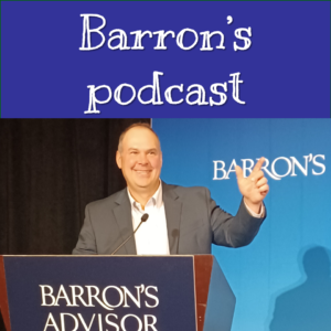 Mike Byrnes presented and recorded a podcast at the Barron's Teams Summit